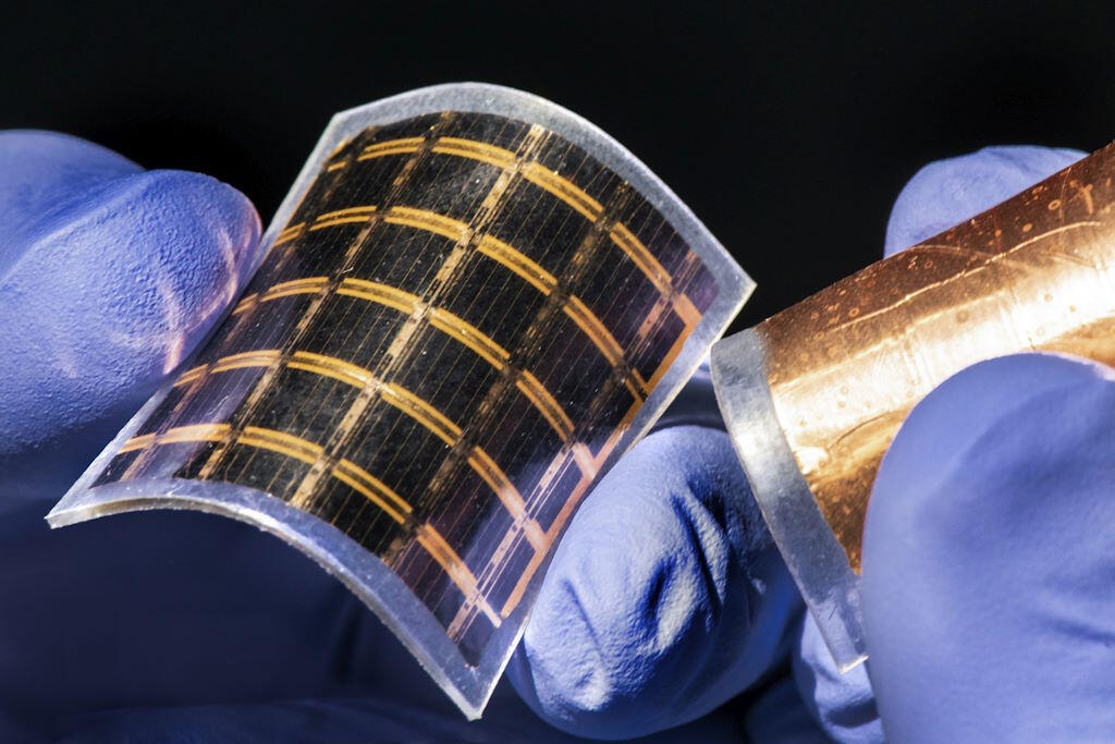 Flexible Solarmodule