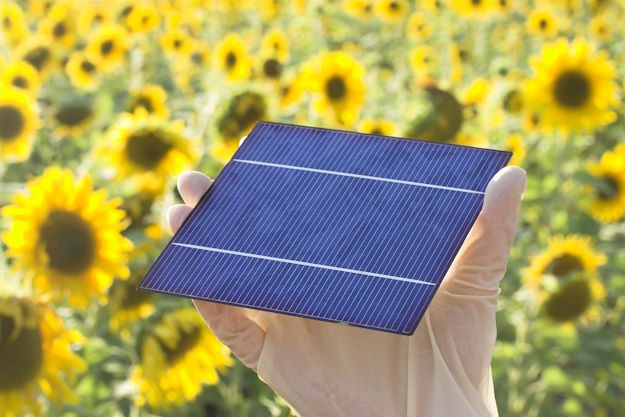 Polykristalline Solarzelle (Wafer)