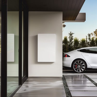 tesla powerwall 3 an der wand