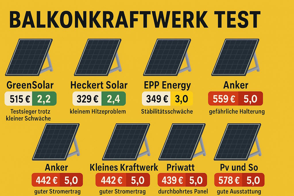 Balkonkraftwerk test